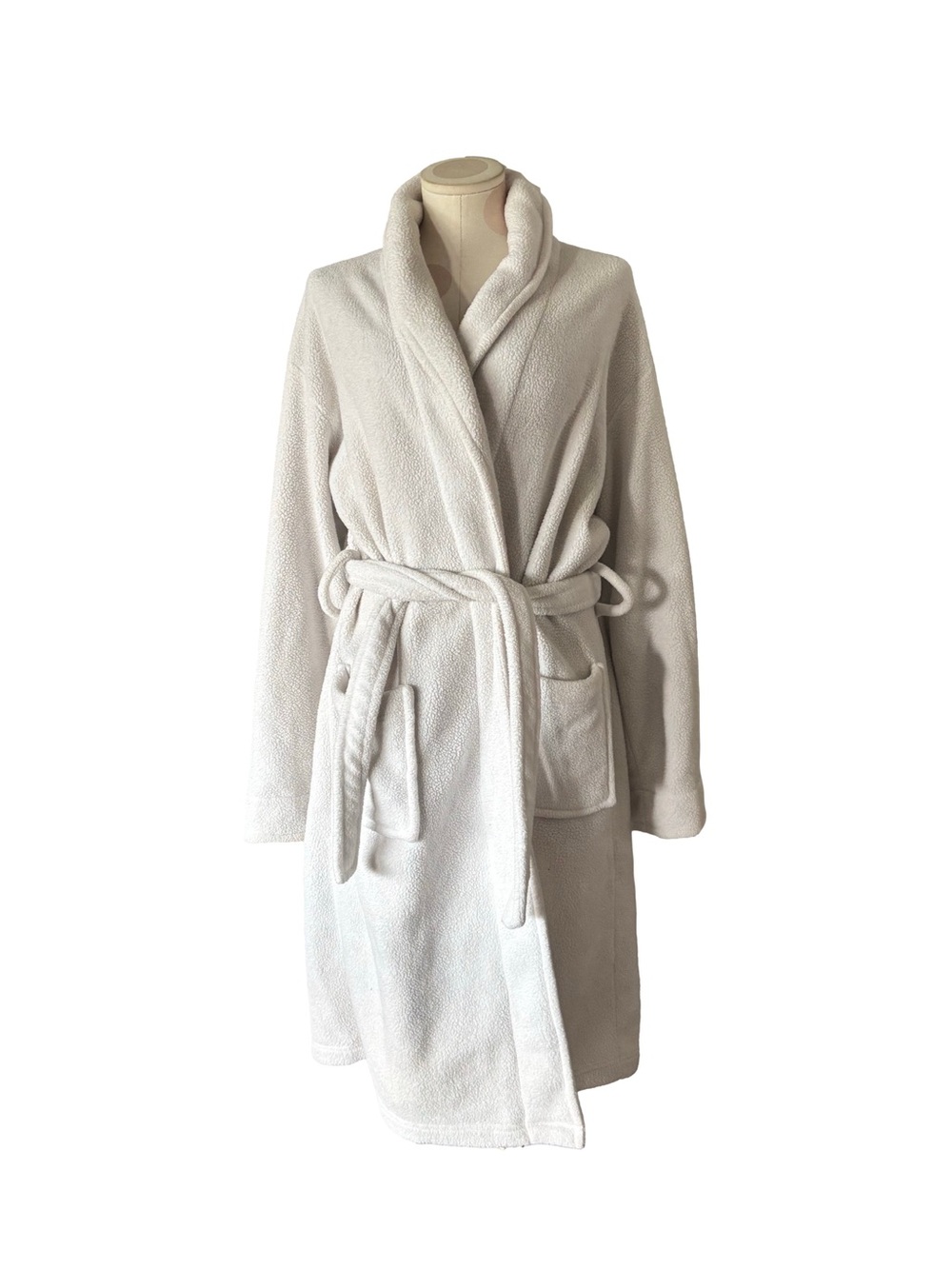 Mary Kay Plush Spa Bath Robe - white OS